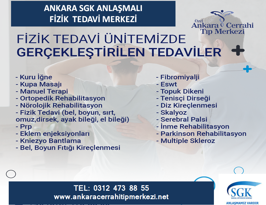 Ankara Fizik Tedavi Merkezi Ankara FTR Merkezi Fizik Tedavi Hastane