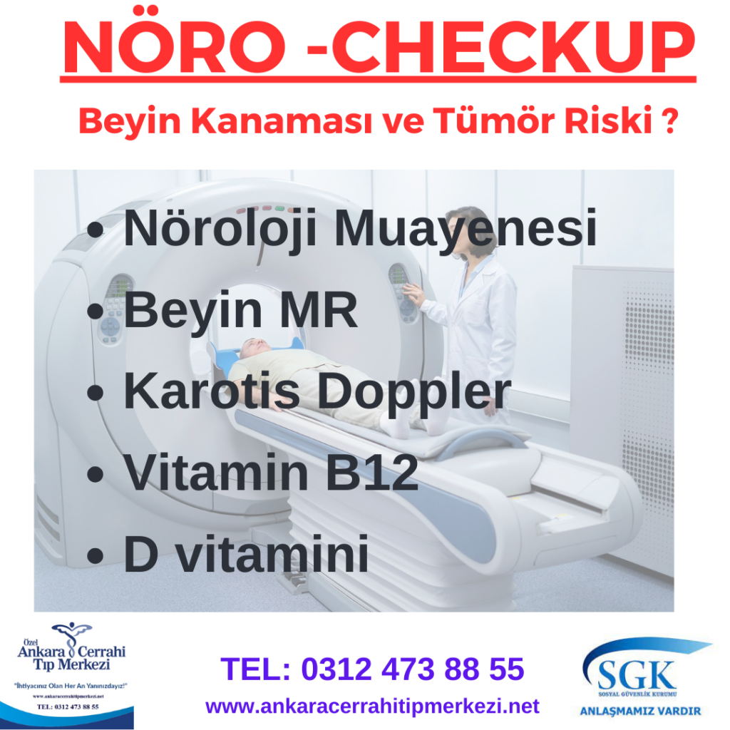 Beyin Checkup nöro Checkup Ankara Checkup